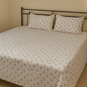 SoftPetal Printed Cotton Bedsheet – 200 TC