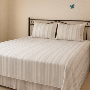 Royal Hotel Stripe Premium Cotton Bedsheet