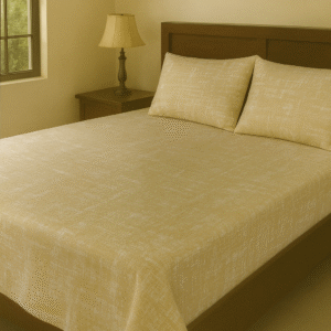 Desert Silk 200 TC, 100% Printed cotton Bedsheet Double Bed