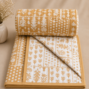 Mustard Yellow single Dohar