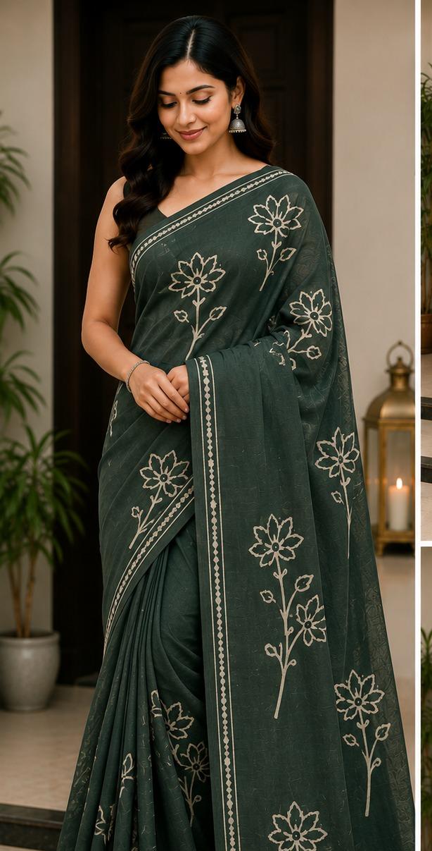 Premium cotton saree Premium cotton saree