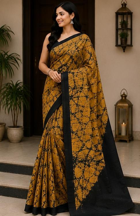 Premium cotton fabric chandari saree Premium cotton fabric chandari saree